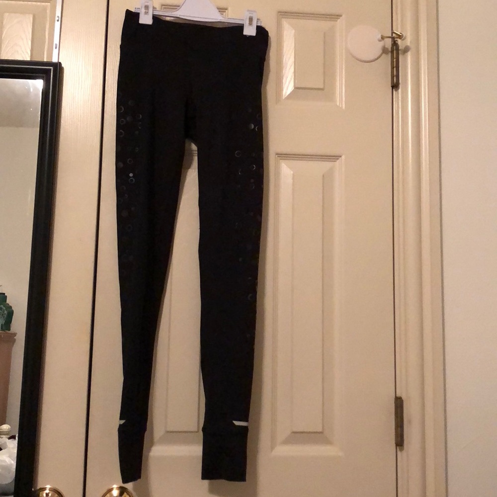 Reflective workout pants